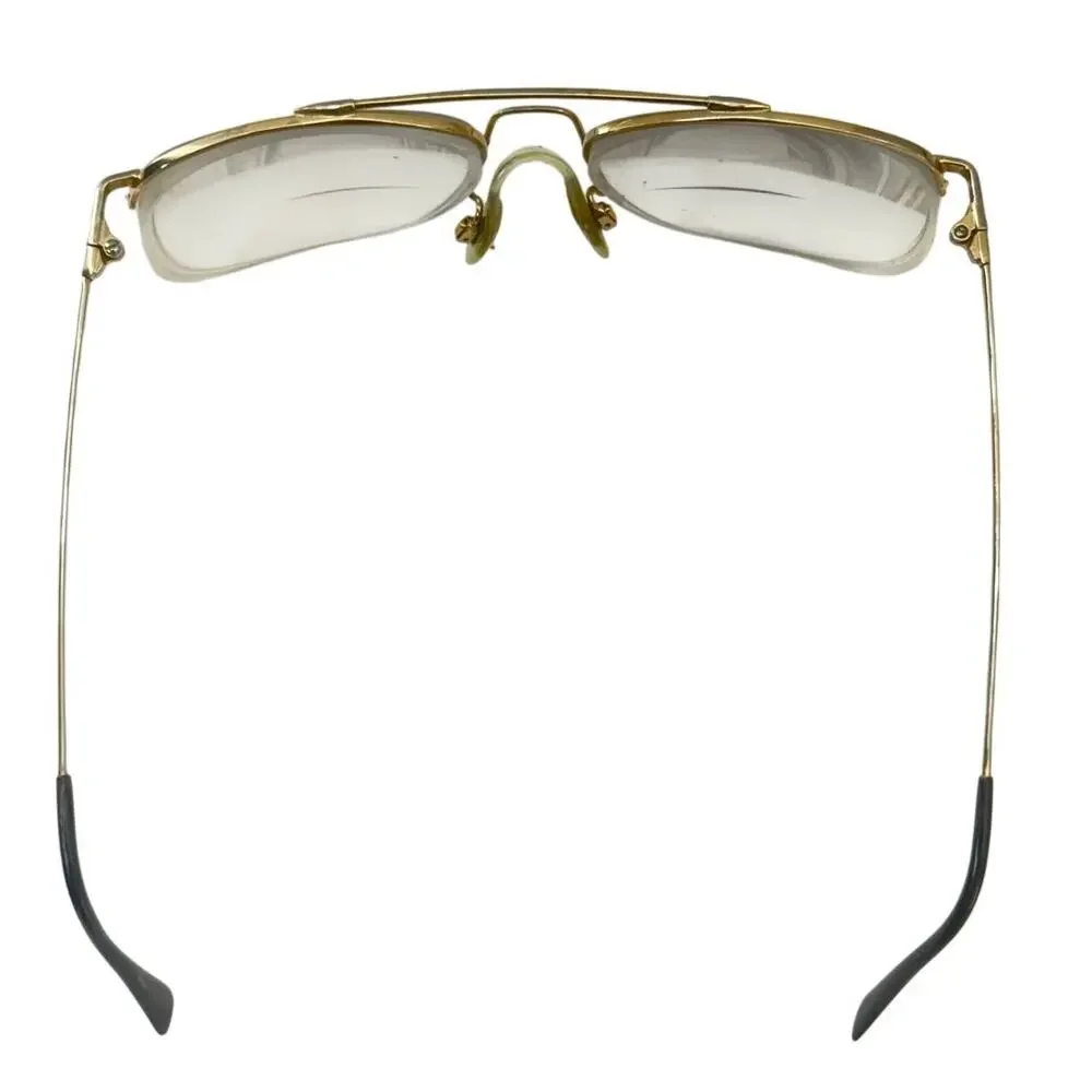 Marchon Flexon GER Flex 17 Gold Eyeglass Frames 59-17-145 Titanium